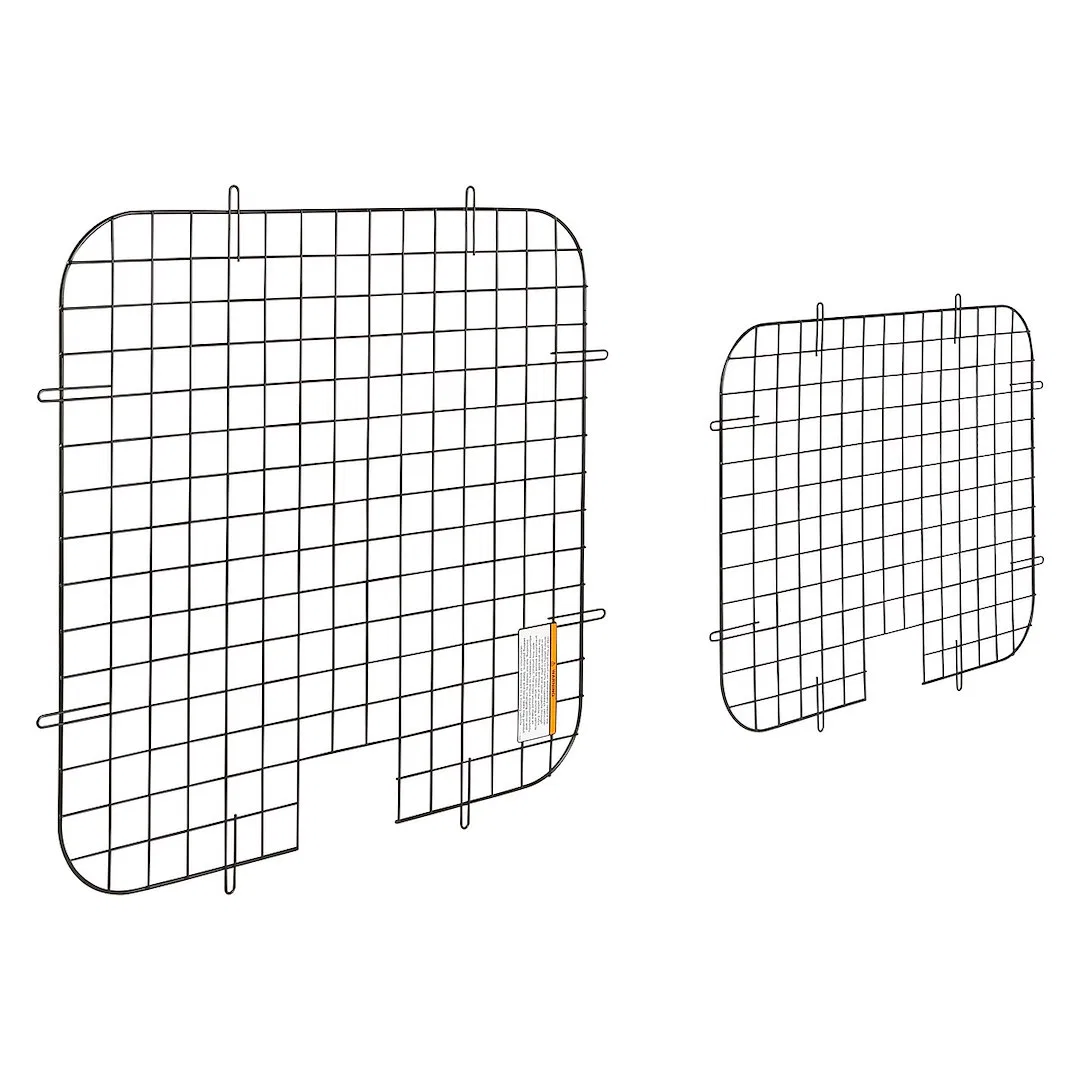 88027 – WEATHERGUARD Window Guard, Hinged Side Door Window Powder Coated Black Steel With Mounting Hardware Set Of 2